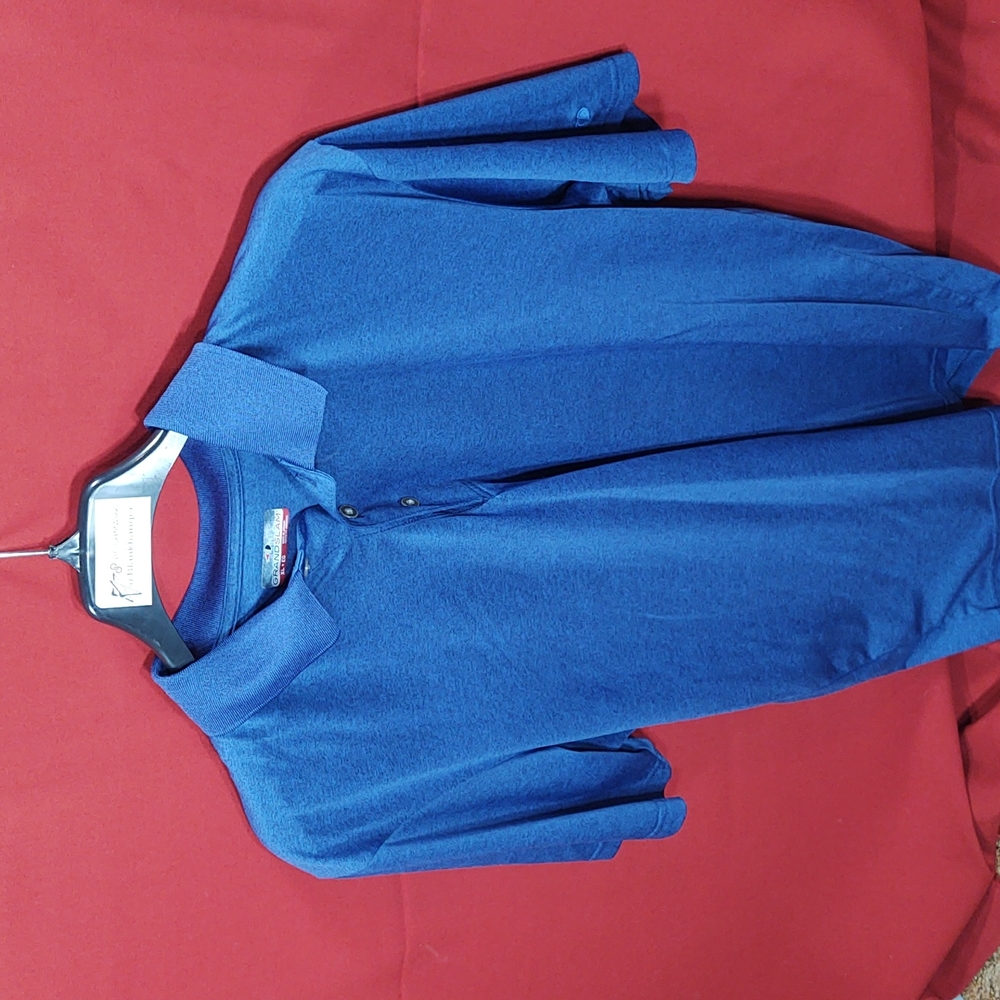 Grand Slam Short Sleeve Casual Dress Shirt Sz XL